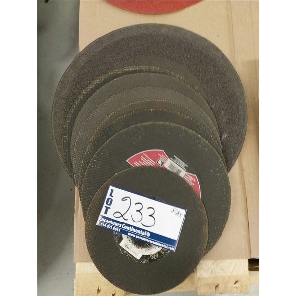 LOT DE 8 DISQUE ASST.