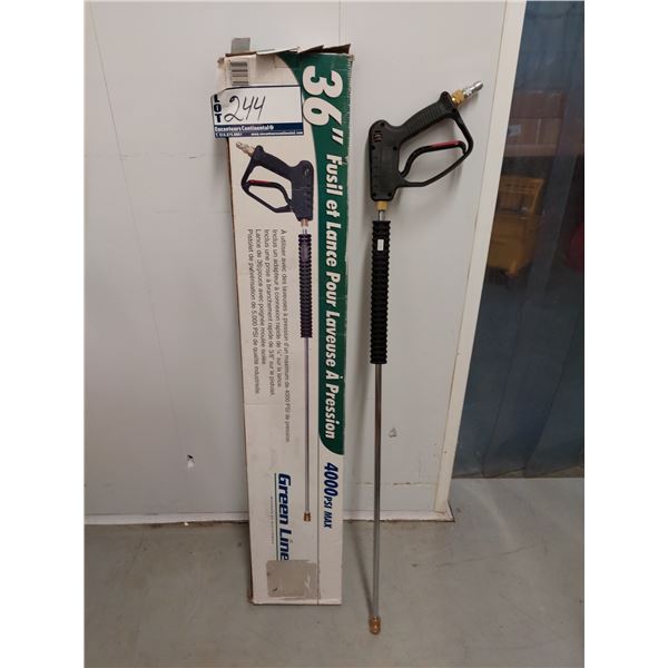 PISTOLET À LAVEUSE À PRESSION 36" 4000 PSI