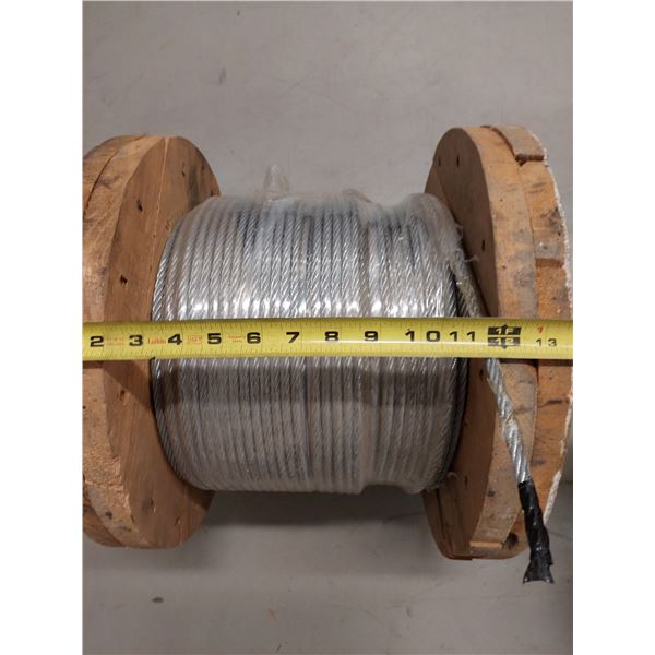 ROULEAU CÂBLE D'ACIER 3/8 GALVANISÉ