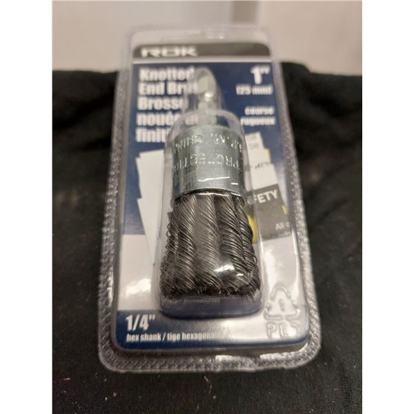 BOITE DE 10 BROSSE NOUÉE DE FINITION 1" X 1/4" ROT