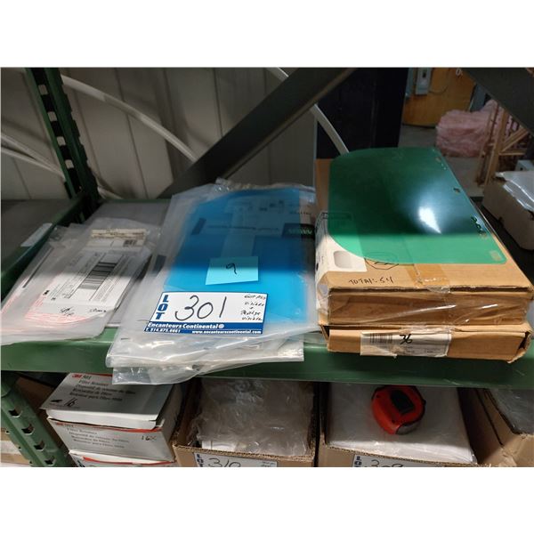 LOT DE 60+ VISIÈRES ASST.