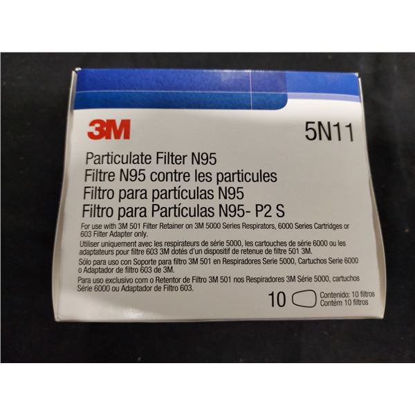 BOITE DE  FILTRE N95 CONTRE PARTICULES 5N11 3M