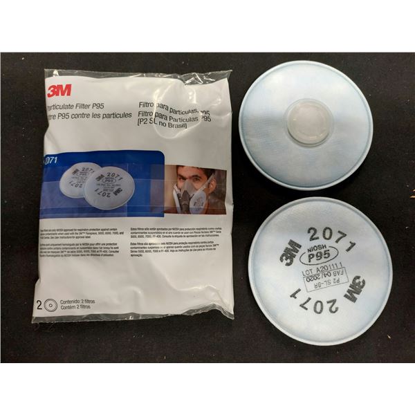 FILTRE P95 CONTRE PARTICULES 2071 3M