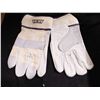 Image 1 : PAIRE DE GANTS TRAVAIL CUIR GR. 10 AKKA S75CS/10