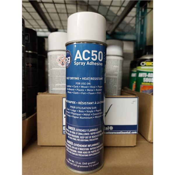CANETTES D'ADHÉSIF EN AÉROSOL AC50 12 OZ IPG