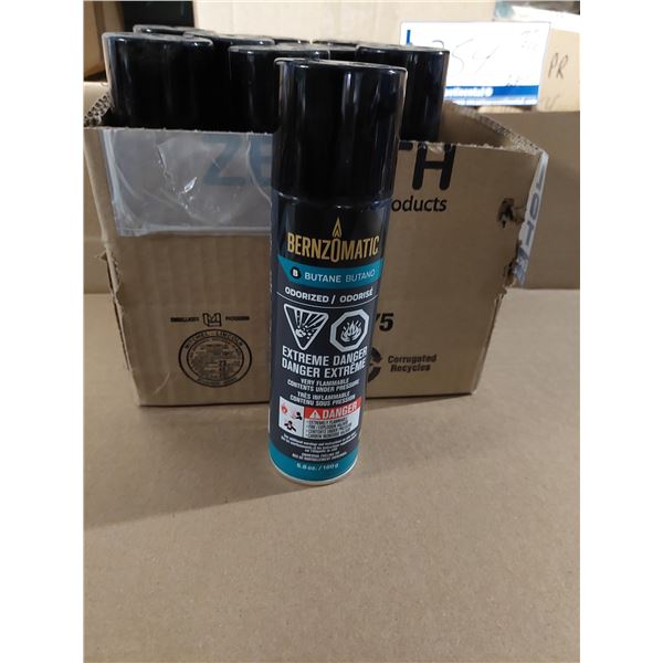 CANETTES DE BUTANE ODORISÉ 5.6 OZ BERNZOMATIC
