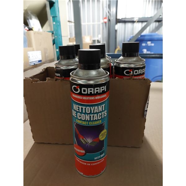 CANETTES DE NETTOYANT DE CONTACTS 501 ANTISTATIQUE 400 ML ORAPI
