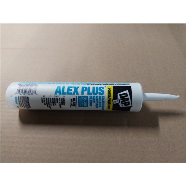 TUBES DE CALFEUTRANT AU LATEX POLYFILLA BLANC ACRYLIMINT