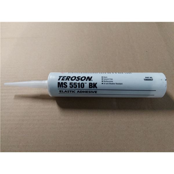 TUBES DE MASTIC ADHÉSIF ÉLASTIQUE TEROSON MS 5510 BK NOIR 300 ML