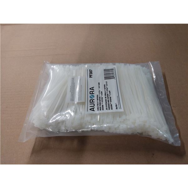 PQT/500 ATTACHES DE CÂBLE 6" NATUREL PF387 AURORA