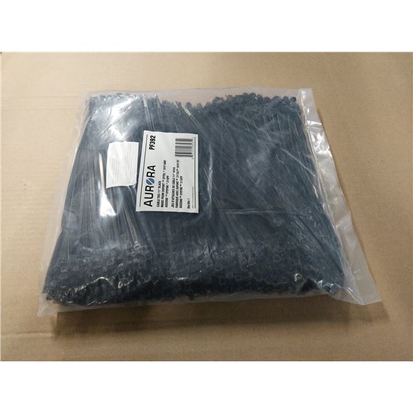 PQT/250ATTACHES DE CÂBLE 11" NOIR PF392 AURORA