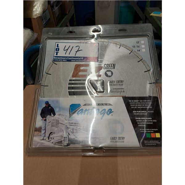 LAME À DIAMANT 14" EZ GREEN VANTAGE