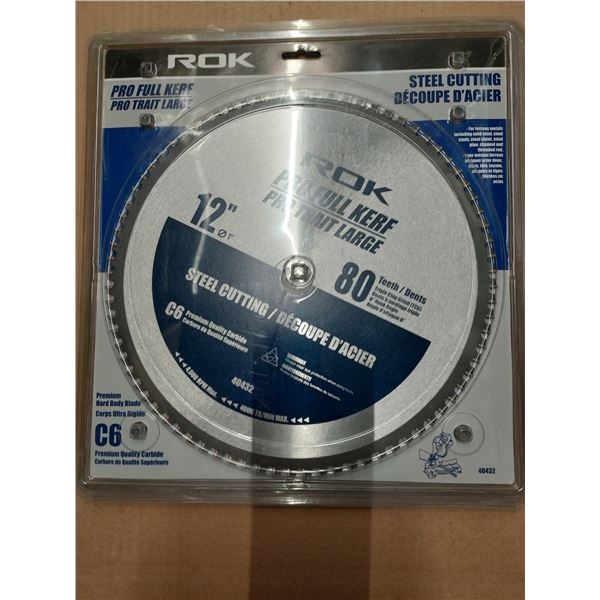 LAME PRO TRI-COUPE 12" 80 DENTS ROK