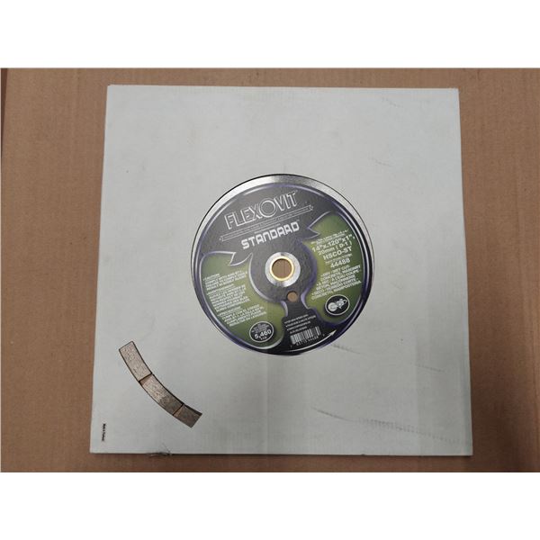 LAMES À DIAMANT 14" X .120" X 1" STANDARD FLEXOVIT