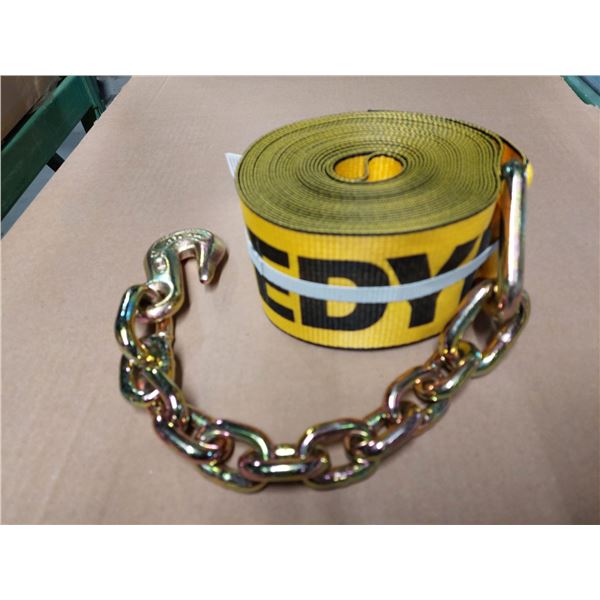 STRAP AVEC CROCHETS 3/8" - 5400 LBS KINEDYNE