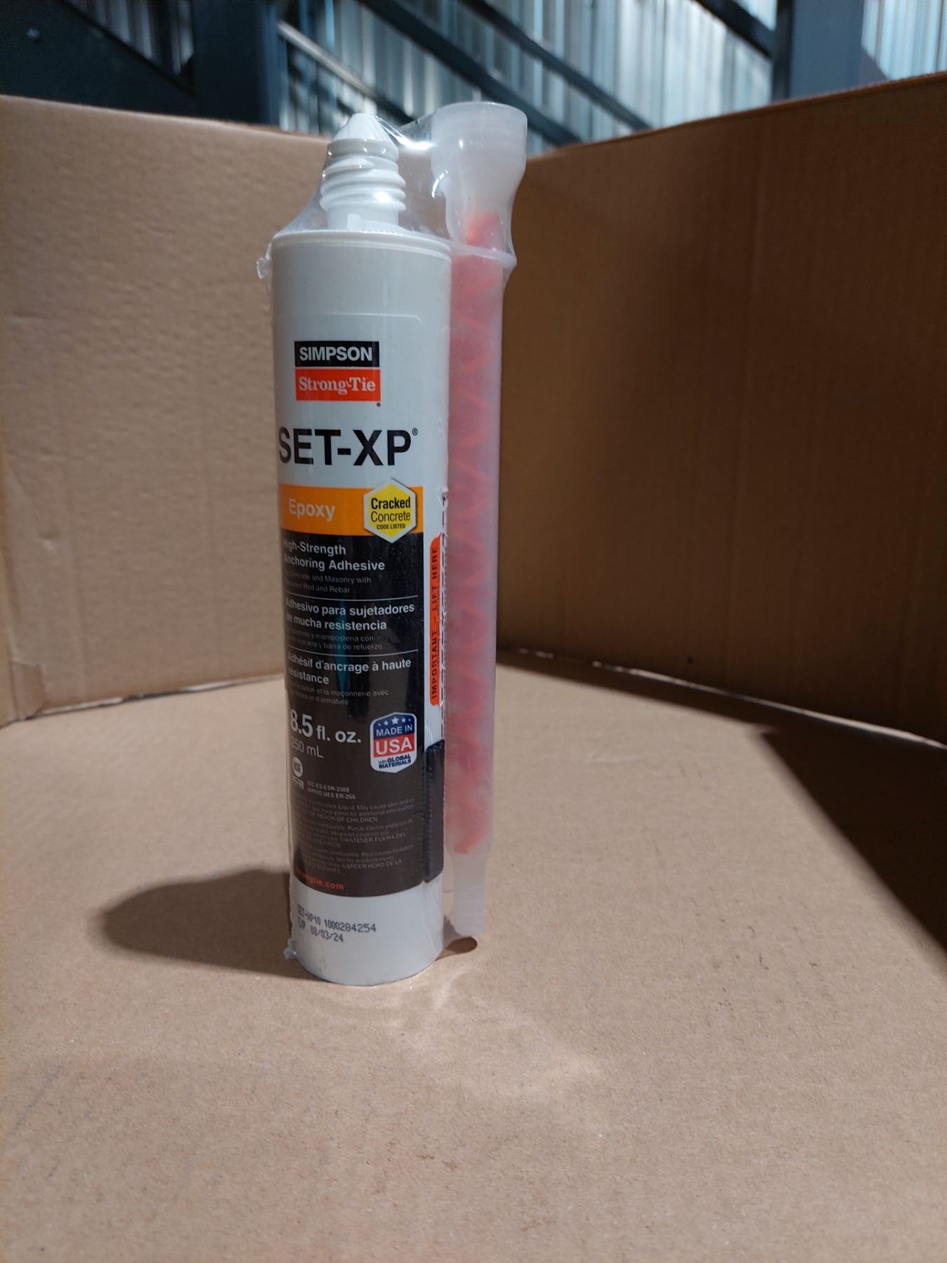 Simpson Set Xp Epoxy Chart.pdf EPOXY SET-XP 250 ML SIMPSON - Continental Auctioneers