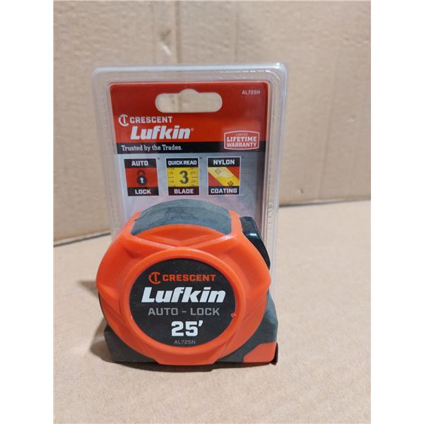 RUBANS À MESURER 25' AUTOLOCK LUFKIN
