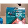 Image 2 : LOT DE 4 ROUND MAGNETIC BLOCK GROSSEUR ASST.