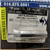 Image 2 : BOITE DE 50 ANCRAGES À IMPACT 3/8"-16 UNC STAINLESS COBRA