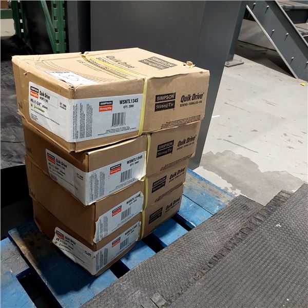 BOITE DE 2000 VIS À BANDE #8 X 1-3/4" WSNTL134S SIMPSON