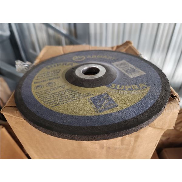 BTE/25 DISQUES POUR MÉTAL 7" X 1/4" X 7/8" SUPRA