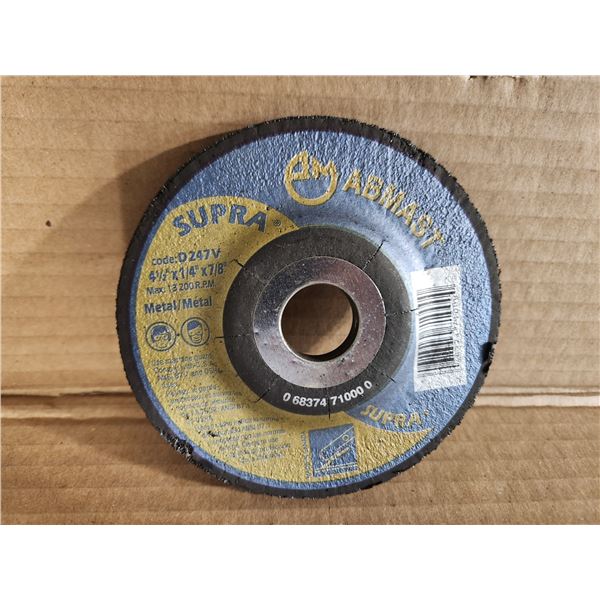 BTE/25 DISQUES POUR MÉTAL 4-1/2" X 1/4" X 7/8" ABMAST