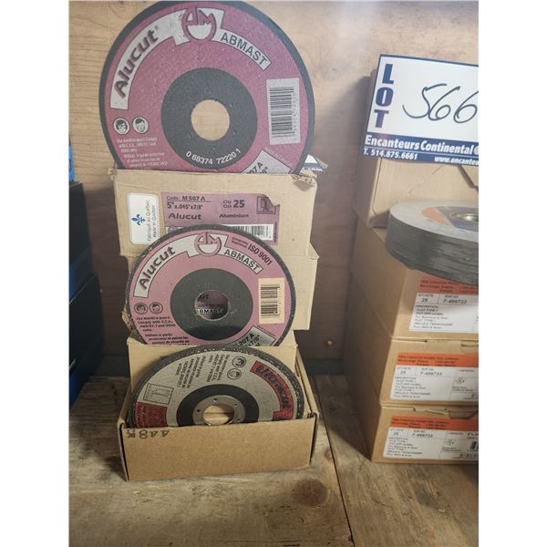 LOT DE 4 BTE/25 DISQUES ASS.