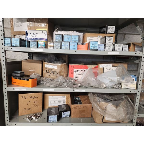 LOT DE 2000+ RONDELLES, RONDELLES GALVANISÉES EXT. ASS.