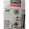 Image 2 : MÈCHES À BÉTON/MAÇONNERIE 5/8" X 18"-16 SIMPSON