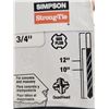 Image 2 : MÈCHES À BÉTON/MAÇONNERIE 3/4" X 12"-10 SIMPSON