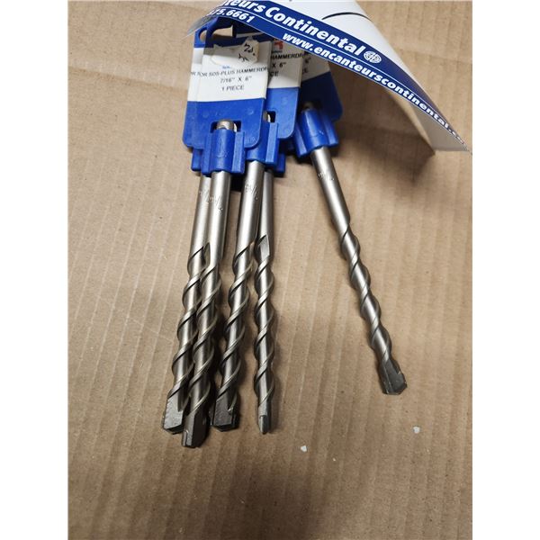 FORETS 7/16" X 6" SDS-PLUS CTR