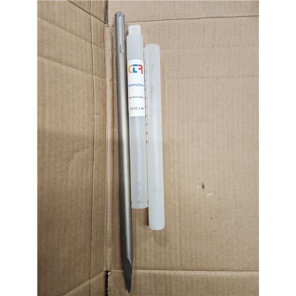 BURINS PLATS 23/32" X 18" SDS-MAX CTR