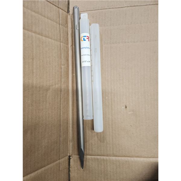 BURINS PLATS 23/32" X 18" SDS-MAX CTR