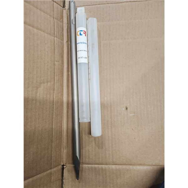 BURINS PLATS 23/32" X 18" SDS-MAX CTR