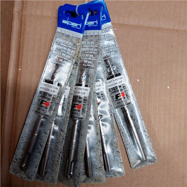 LOT DE 5 FORETS À BÉTON ASS. VOIR PHOTO