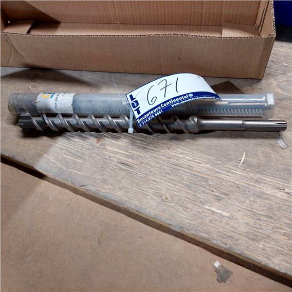 FORETS 1-3/8" X 23" SDS-MAX CTR