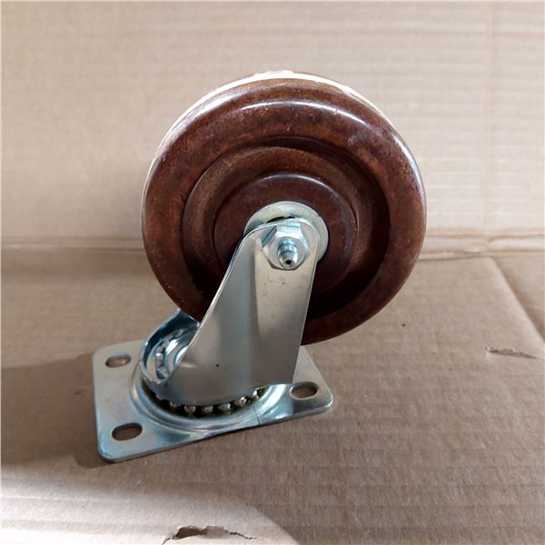 BTE/4 ROUES PIVOTANTES 4"