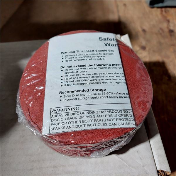 BTE/25 DISQUES À FONCER 5" X 7/8" GRAIN 100 TYPE RMD ABMAST