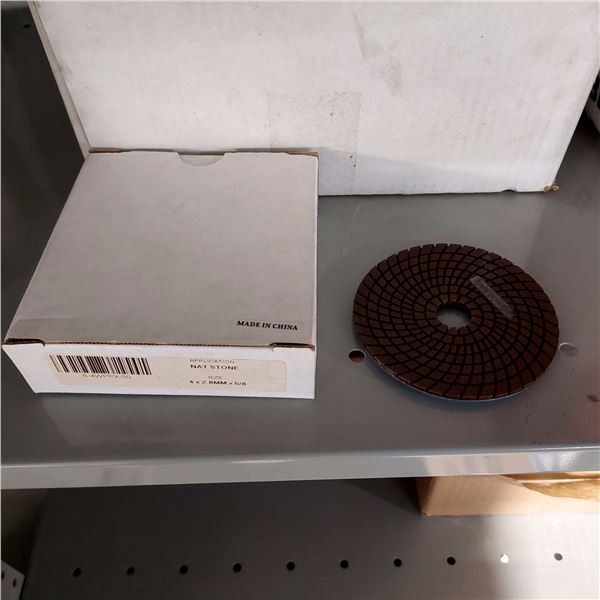 NAT STONE 4" X 2.5 MM X 5/8"