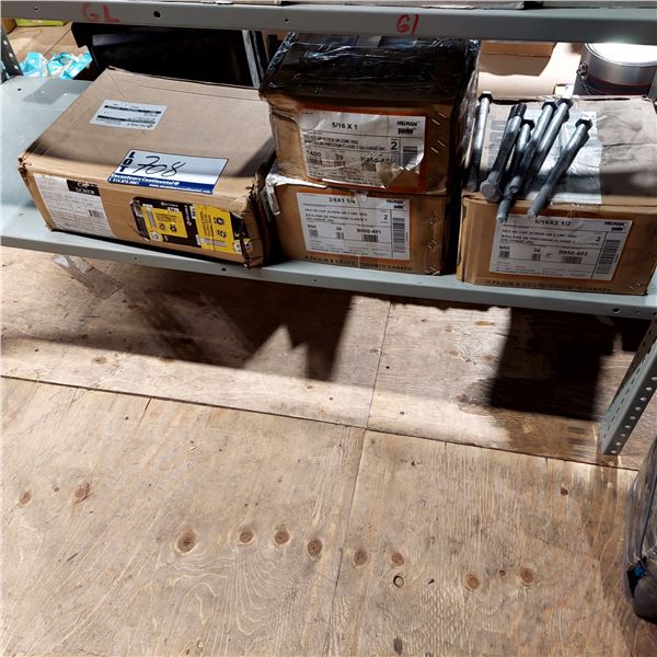 LOT DE 200+ BOULONS TÊTE HEX PRÉCISION ASS.