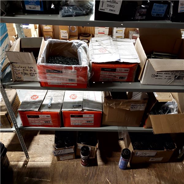 LOT DE 5000+ BOULONS ASS. VOIR PHOTO