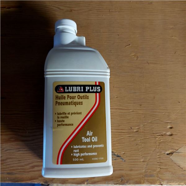500 ML HUILE POUR OUTIL PNEUMATIQUE