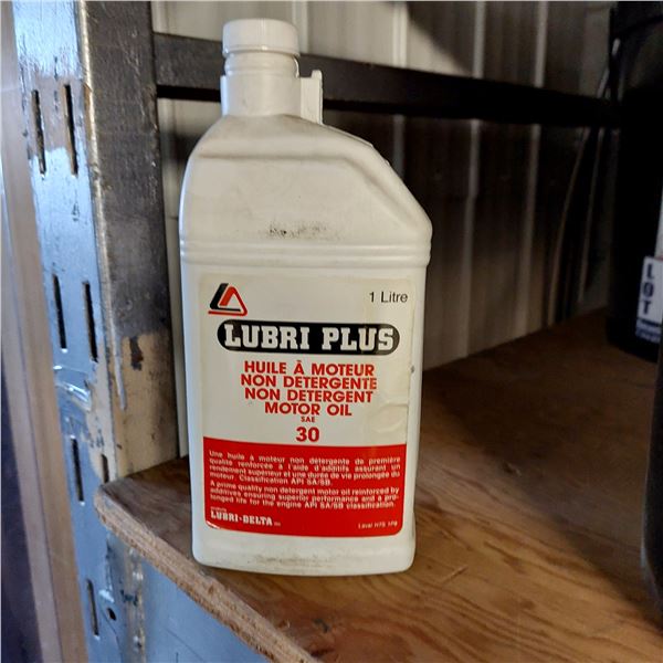 LITRES HUILE MOTEUR SAE 30 LUBRI-PLUS