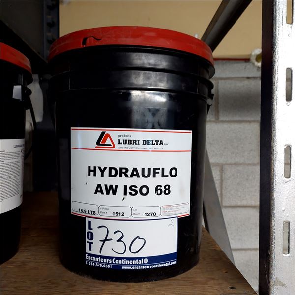 18 L HYDROFLO AW ISO 68 LUBRI DELTA