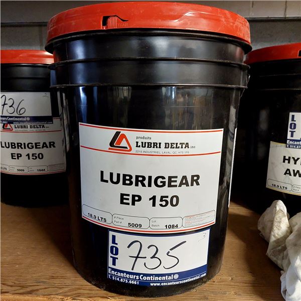18 L LUBRIGEAR EP 150 LUBRI DELTA