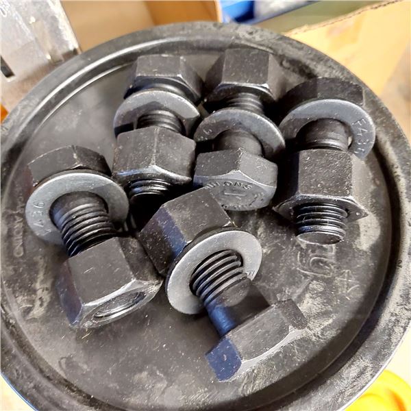 LOT DE 100+ BOULONS 1" X 2-1/2"