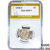Image 1 : 1938-D Buffalo Nickel PGA MS67+