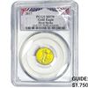 Image 1 : 2017 $5 Gold Eagle 1/10oz PCGS MS70 First Strike