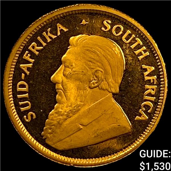 1999 South Africa 1/10oz Gold 1/10 Krugerrand