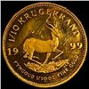 Image 2 : 1999 South Africa 1/10oz Gold 1/10 Krugerrand